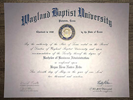 The Easy Way to Earn Your Wayland Baptist University Degree.