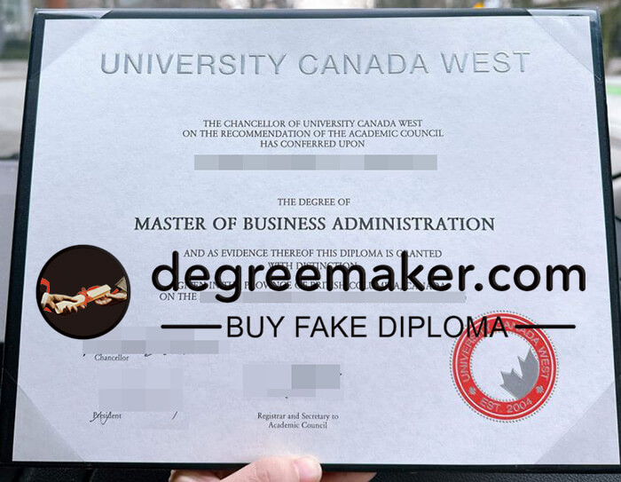 buy fake University Canada West degree