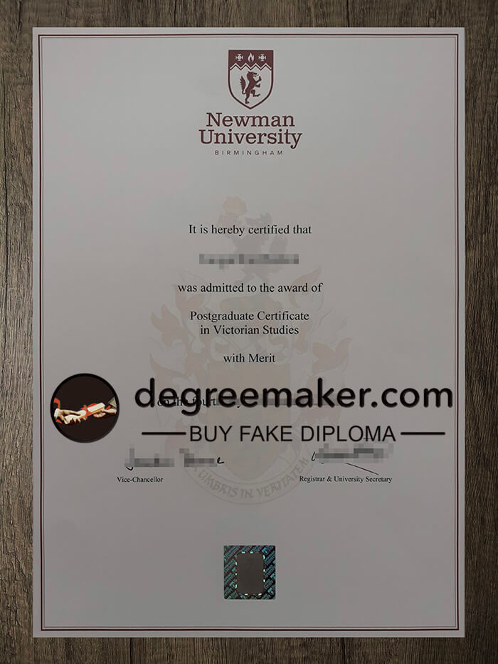 buy fake Newman University Birmingham degree