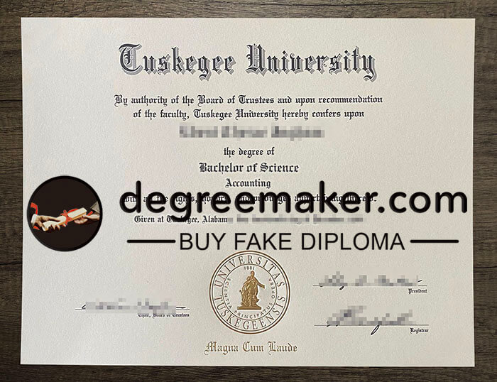 buy fake Tuskegee University degree