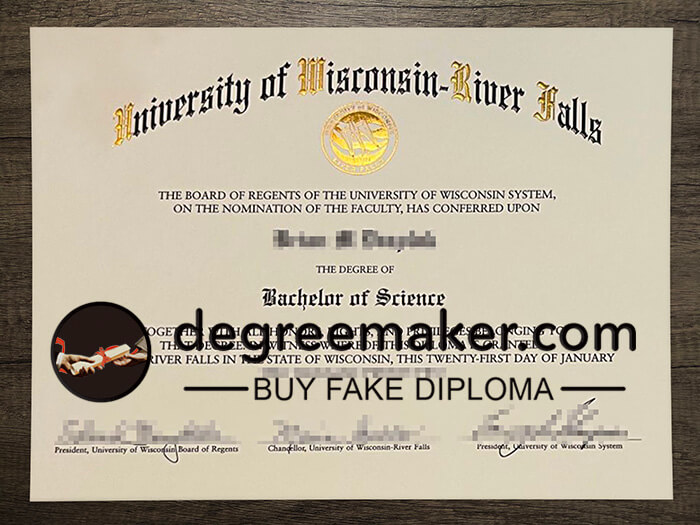 buy fake University of Wisconsin River Falls degree