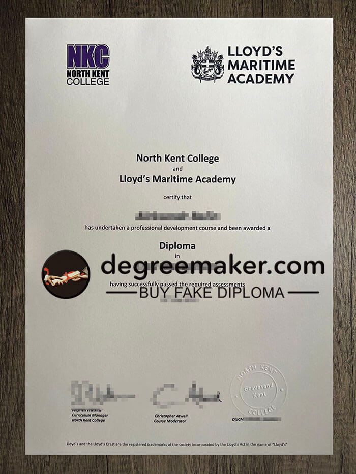 buy fake Lloyd's Maritime Academy degree