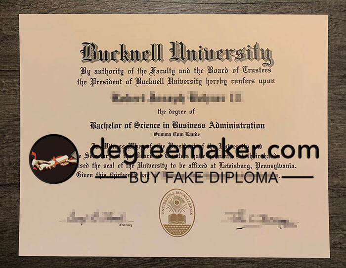 obtain Bucknell University degree