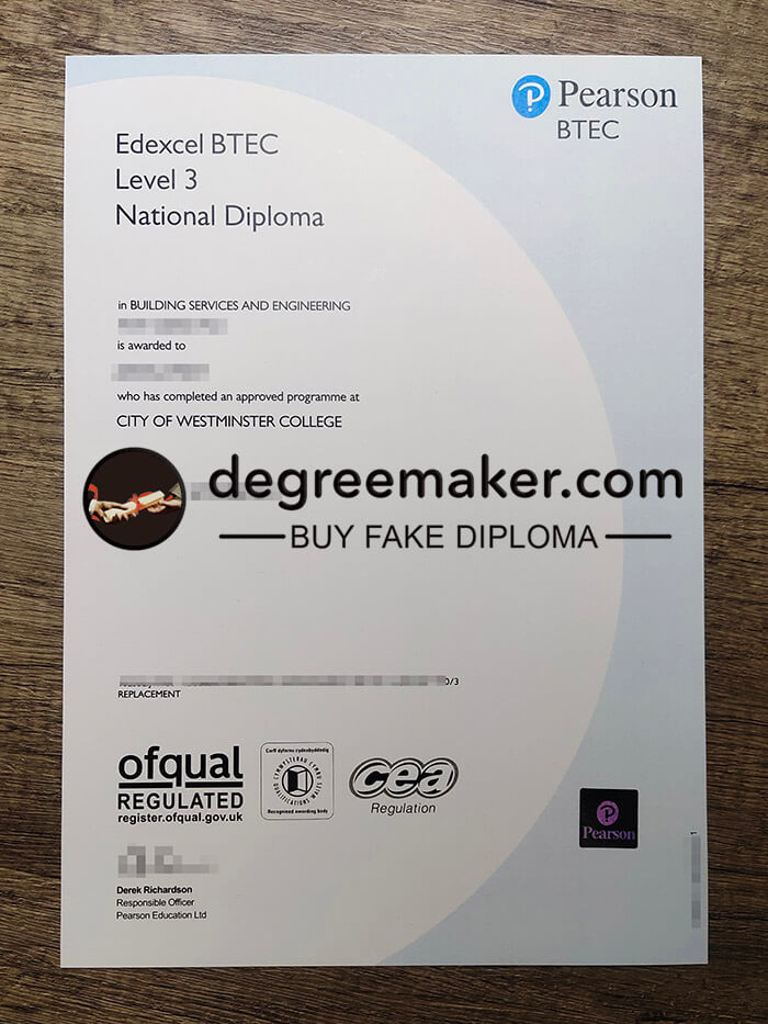 buy fake Edexcel BTEC Level 3 National diploma