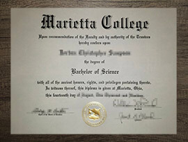 Is it possible to order a fake Marietta College diploma?