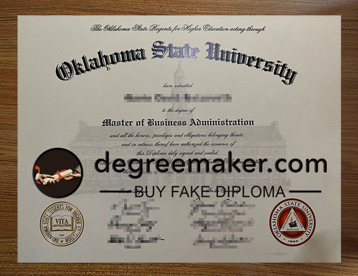 buy fake Oklahoma State University degree