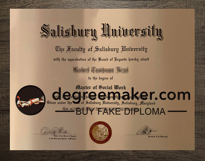 buy fake Salisbury University degree