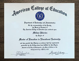 Why many people bought a fake American College of Education degree?