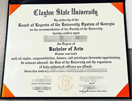 The easiest way to order fake Clayton State University degree.