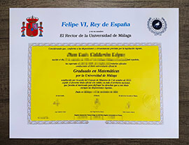 Where to order fake Universidad de Málaga degree from Spain?