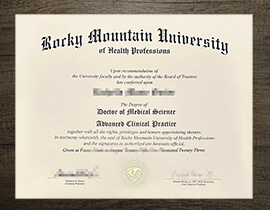 How can I Order Rocky Mountain University diploma online?