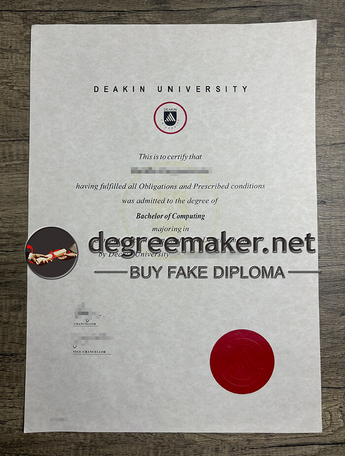 buy Deakin University degree