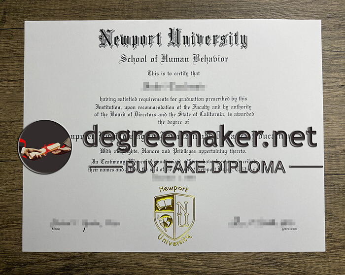 obtain Newport University diploma