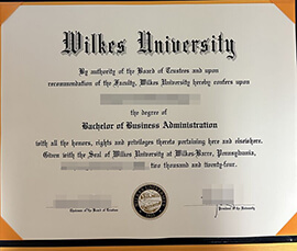 Who can make the Wilkes University degree certificate?