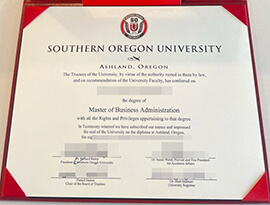 How long to get a Southern Oregon University degree online?