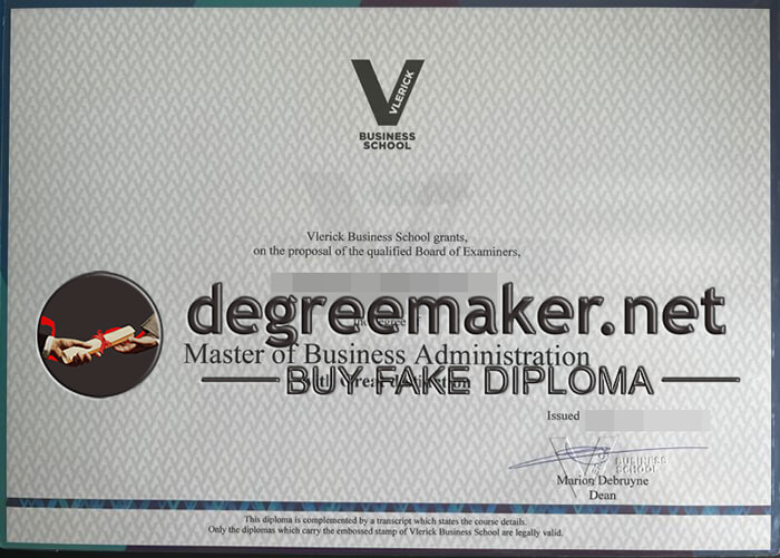 Vlerick Business School degree