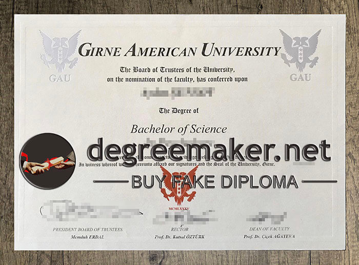 Girne American University degree