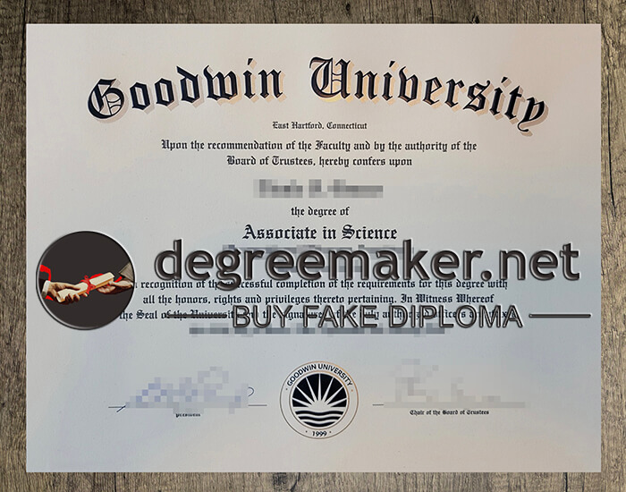 Goodwin University degree