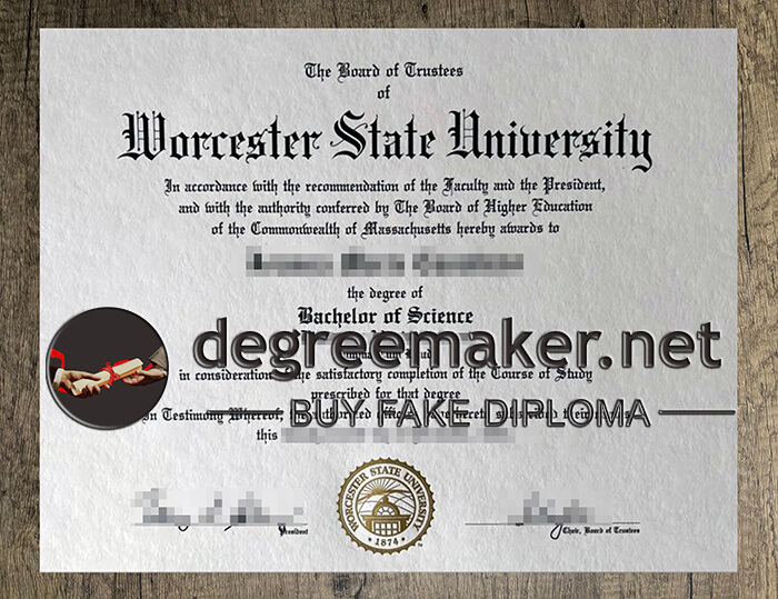 Worcester State University degree