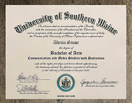 Obtain replicate University of Southern Maine degree in 2024