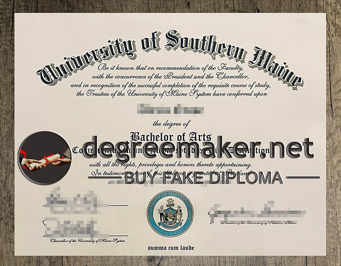 University of Southern Maine degree