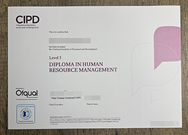 How authentic is the fake CIPD certificate we create?