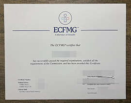 How long does it take to purchase the ECFMG certificate?